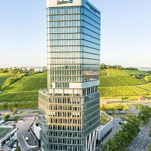 Otel Radisson Blu At Porsche Design Tower, Stuttgart
